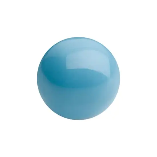 Preciosa Maxima Gemcolor 10mm Glass Pearls, 10ct. Aqua Blue {1}