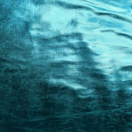 Feldman Turquoise Foiled Stretch Knit Fabric {3}