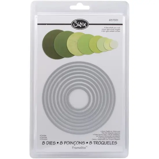 Sizzix&reg; Framelits&trade; Circles Die Set {1}