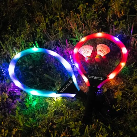 YardCandy Illuminated LED Badminton {3}