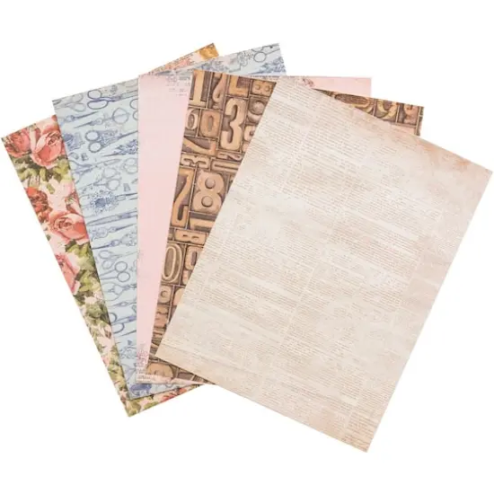 BoBunny&reg; Family Heirlooms Paper Pad, 6" x 8" {3}