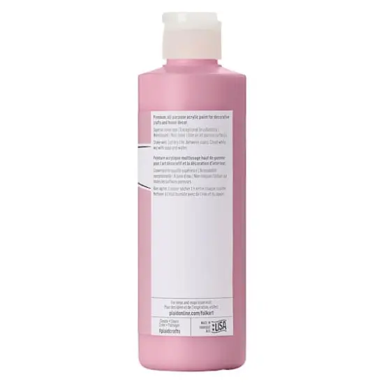 FolkArt&reg; Acrylic Paint, 8oz. Vintage Tea Rose {4}