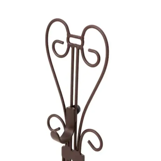 Village Lighting Elegant Adjustable Fireplace Mantle Wreath Hanger {6}