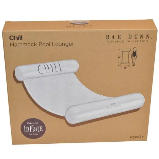 Rae Dunn 4.5ft. Chill Hammock Pool Lounge {7}