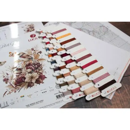 Luca-S The Birds-Autumn Counted Cross-Stitch Kit {6}