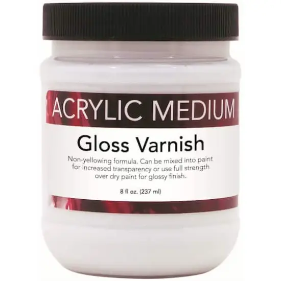 Art Advantage&reg; Acrylic Gloss Varnish, 8oz. {1}