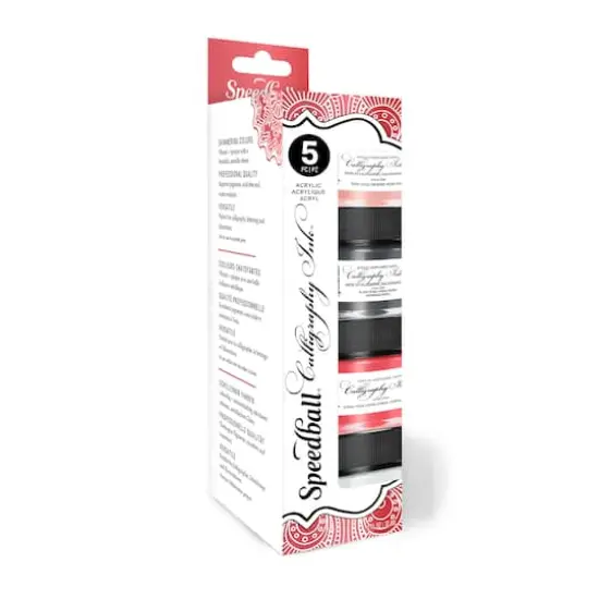 Speedball&reg; Metallic Calligraphy Ink Set {9}