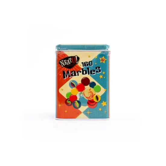 Toysmith&reg; NEATO!&trade; Classics 160 Marbles in a Tin {1}