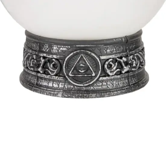 8" LED Lighted Mystical Crystal Ball with Sound {5}