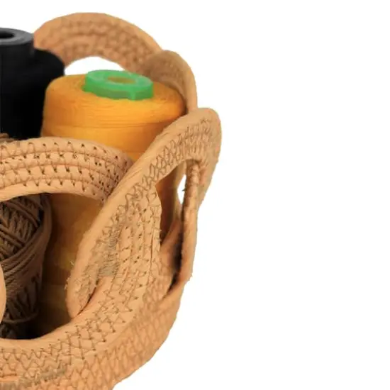 6.25" Natural Paper Looped Basket by Ashland&reg; {6}