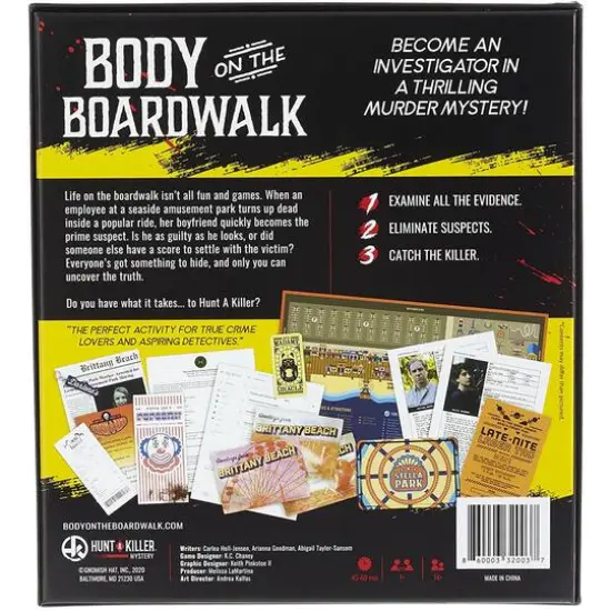 Hunt a Killer: Body On The Boardwalk {3}