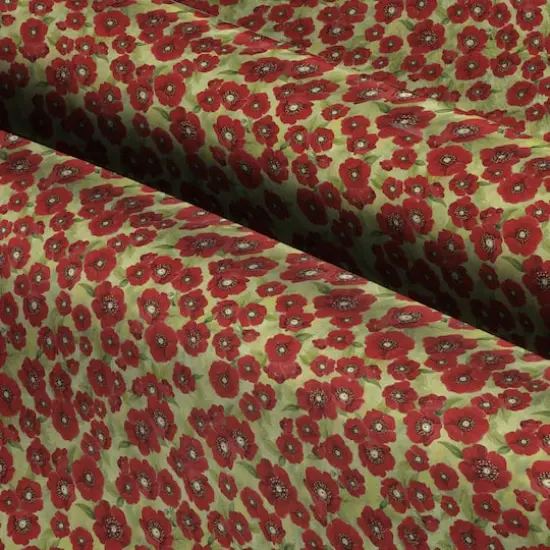 Susan Winget Packed Poppy Cotton Fabric {4}