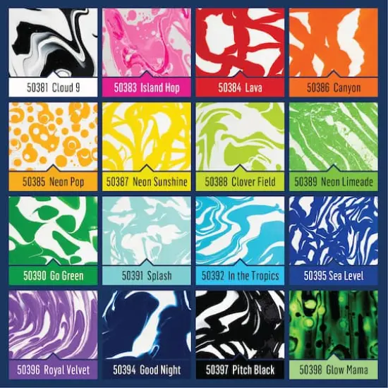 FolkArt&reg; Drizzle&trade; Pre-Mixed Fluid Pouring Acrylic Paint, 17.6oz. Neon Sunshine {10}