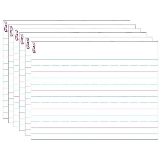 Trend Enterprises&reg; Wipe-Off&reg; Handwriting Paper Chart, 6ct. {1}