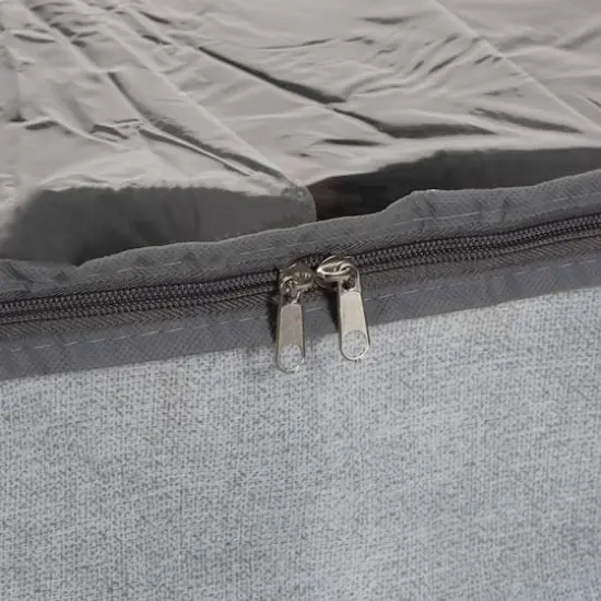 Simplify Heather Gray 12 Pair Under the Bed Shoe Storage Box {4}