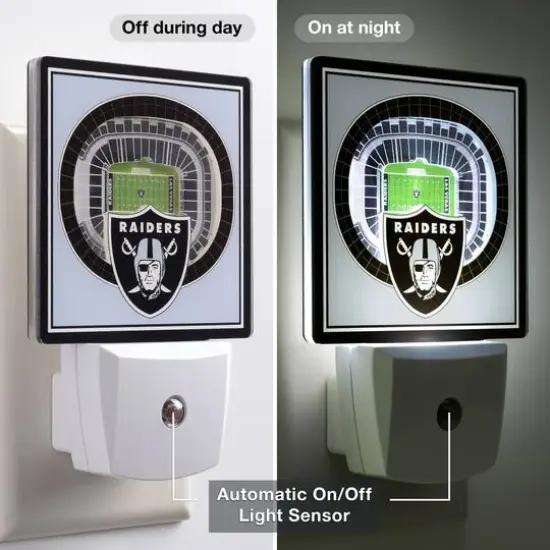NFL StadiumView Nite Light Las Vegas Raiders {6}