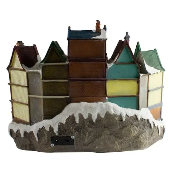 15" Gray & Green LED Lighted Big Christmas Tree With Kids {6}