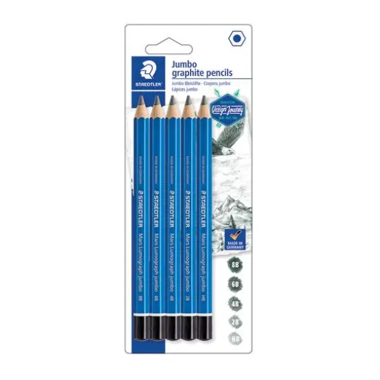 Staedtler&reg; Mars&reg; Lumograph&reg; Jumbo 5 Pencil Set {1}