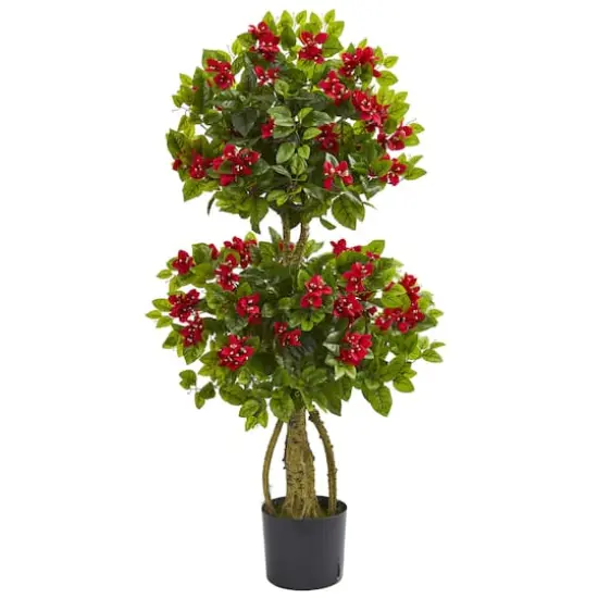 4ft. Potted Double Bougainvillea Topiary Tree {1}