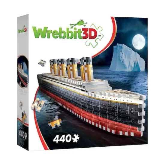 Titanic 3D Jigsaw Puzzle: 440 Pcs {1}