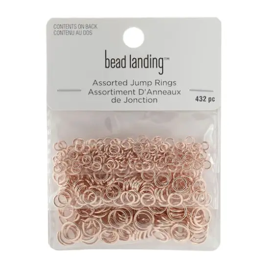 Assorted Jump Rings by Bead Landing&trade; Rose Gold {1}