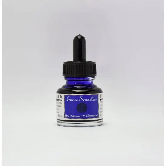 Sennelier Drawing Ink, 30mL Ultramarine Blue {1}