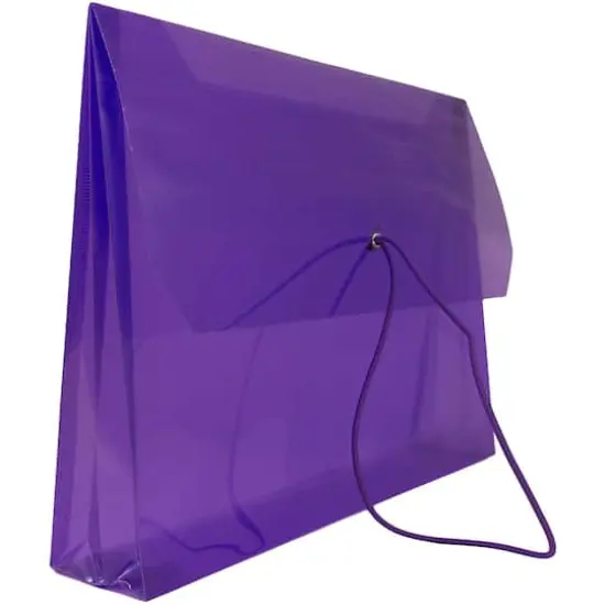 JAM Paper 9.75" x 13" Assorted Elastic Band Closure Envelopes, 6ct. {6}