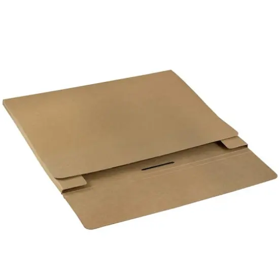 JAM Paper Brown 11" x 15" Elastic Closure Kraft Portfolio {5}