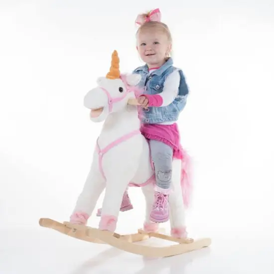 Toy Time Ride-On Toy Unicorn {3}