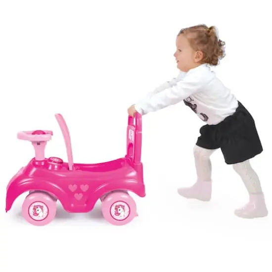 Dolu Toys Pink Unicorn Sit & Ride {5}