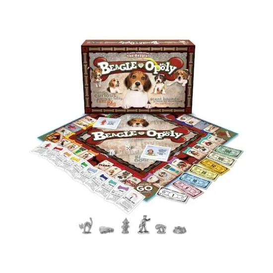 Late For The Sky Beagle-Opoly&trade; Board Game {1}