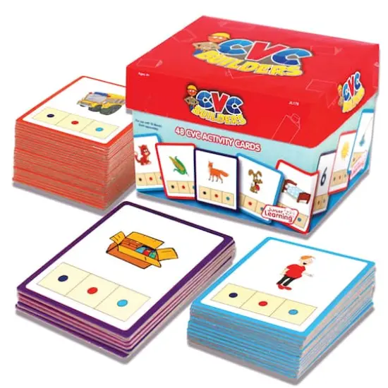 Junior Learning&reg; CVC Builders Activity Cards {3}