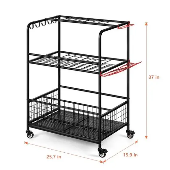 NEX&trade; Garden Tool Rolling Storage Organizer {3}