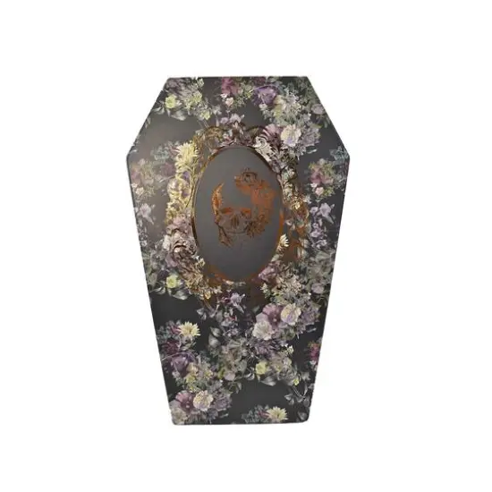 15" Decorative Floral Coffin Box by Ashland&reg; {5}