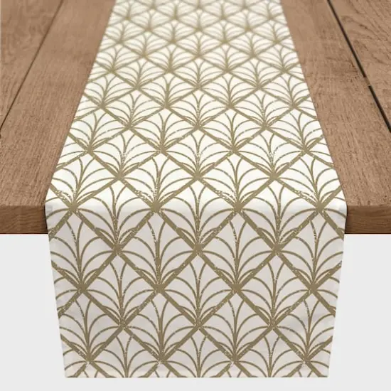 Art Pattern Distress 16" x 72" Outdoor Table Runner {3}
