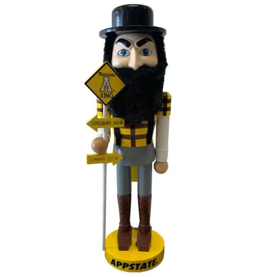 Santa's Workshop 12" Rivalry Nutcracker Appalachian State University {1}