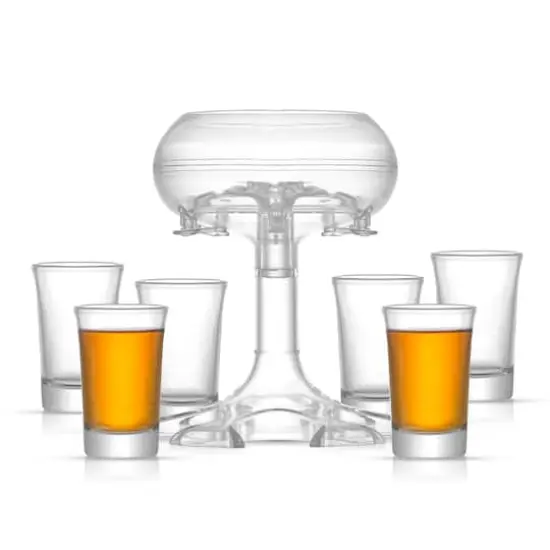 JoyJolt&reg; Drink Dispenser & Shot Glass Set {4}