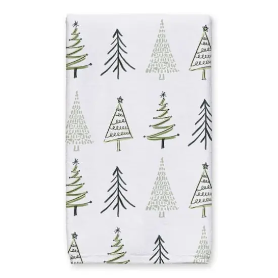 Home For the Holidays Trees Tea Towels - Set of 2 {5}