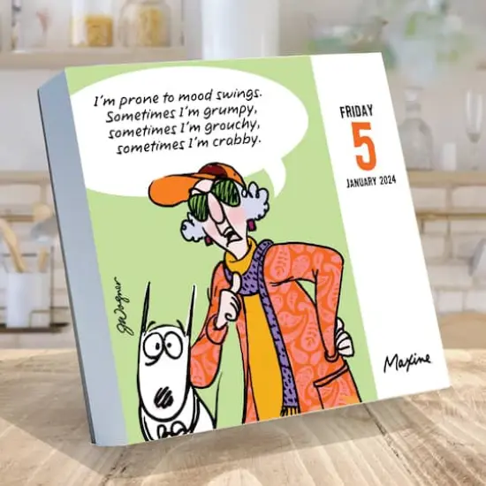 TF Publishing 2024 Maxine Daily Desktop Calendar {3}