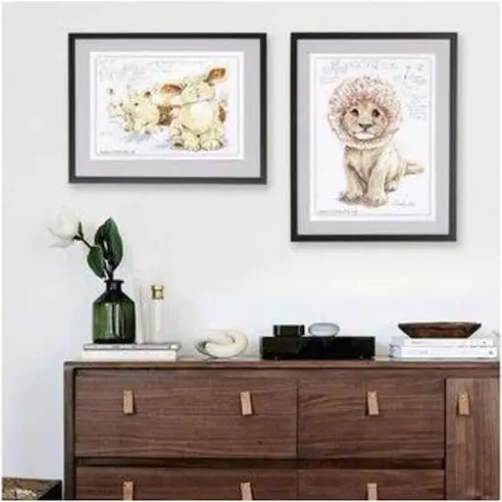 RTO Cross-stitch Kit with printed background "Hop-corn" {4}