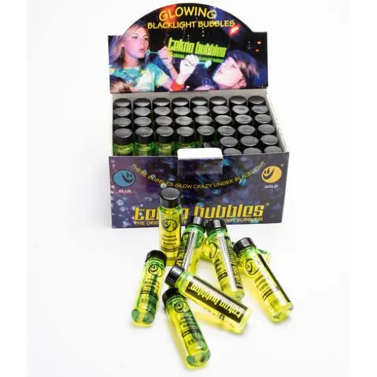 Atomic Bubbles 1oz. Blue & Gold Tekno Bubbles, 48ct. {1}