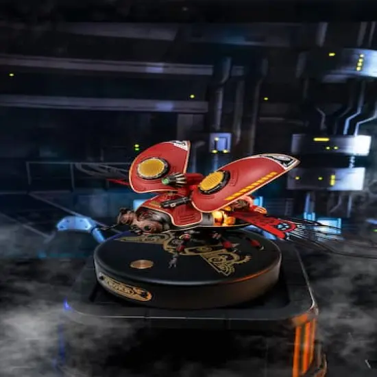 ROKR&reg; Mechanical Age Scout Beetle LED 3D Puzzle Kit {4}