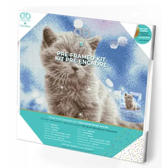 Diamond Dotz&reg; Intermediate Bubbles Pre-Framed Diamond Painting Kit {4}