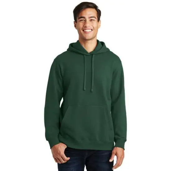 Port & Company&reg; Fan Favorite&trade; Fleece Pullover Hooded Sweatshirt Forest Green {4}