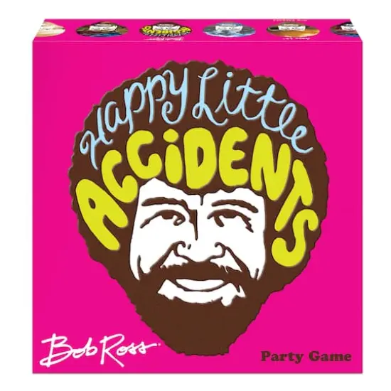 Big G Creative Bob Ross&reg; Happy Little Accidents Party Game {1}