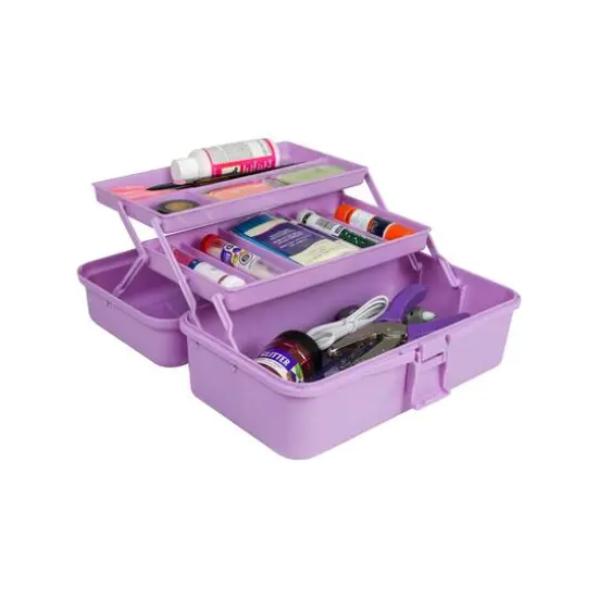 Everything Mary Purple 3-Layer Storage Box {11}