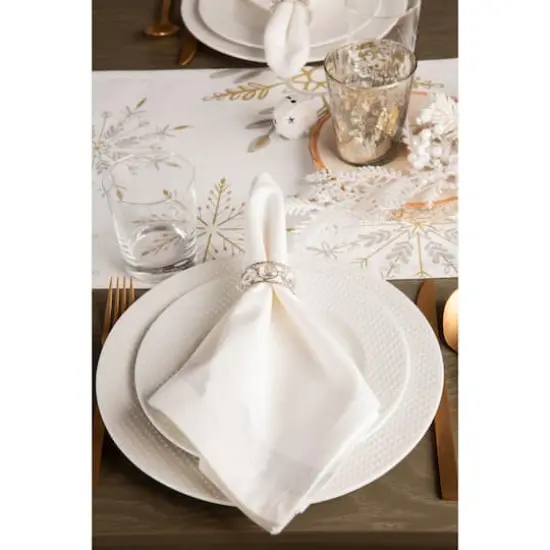 DII&reg; Silver Sparkle Stripe Napkins, 6ct. {7}