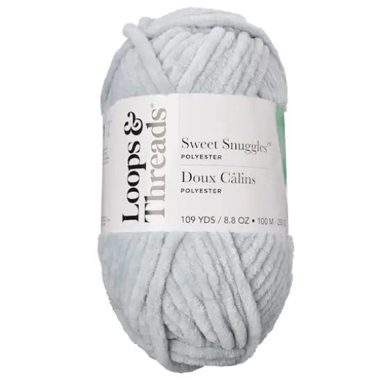Sweet Snuggles&trade; Yarn by Loops & Threads&reg; Silver {5}