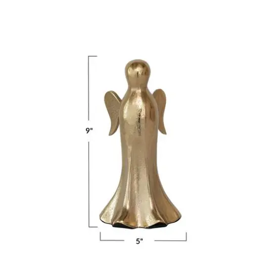 Hello Honey&reg; 9" Cast Aluminum Angel D&eacute;cor {5}