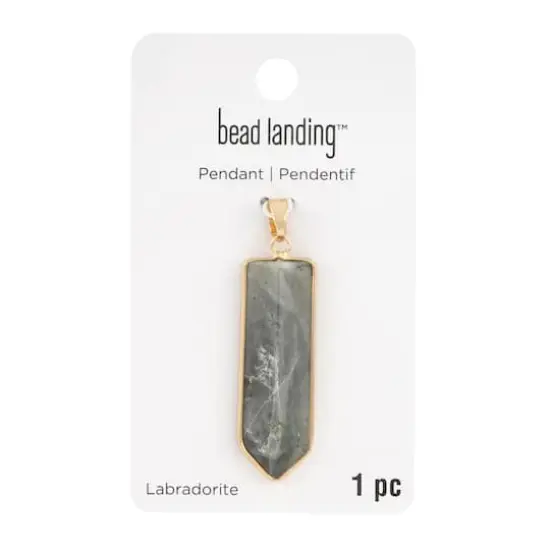 Labradorite Arrow Pendant by Bead Landing&trade; {4}